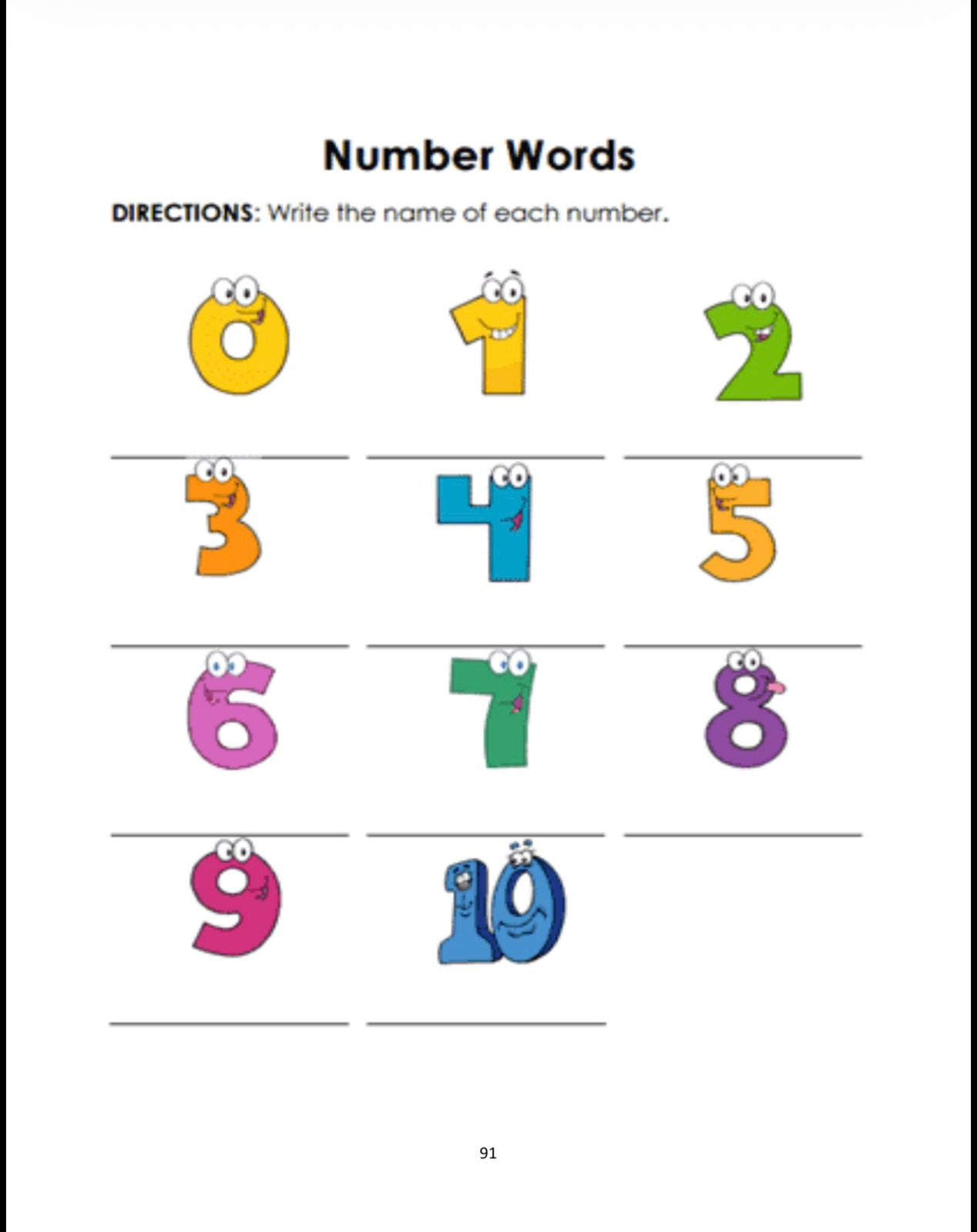 Nursery number counting worksheet 1 to 100 fun activity worksheet