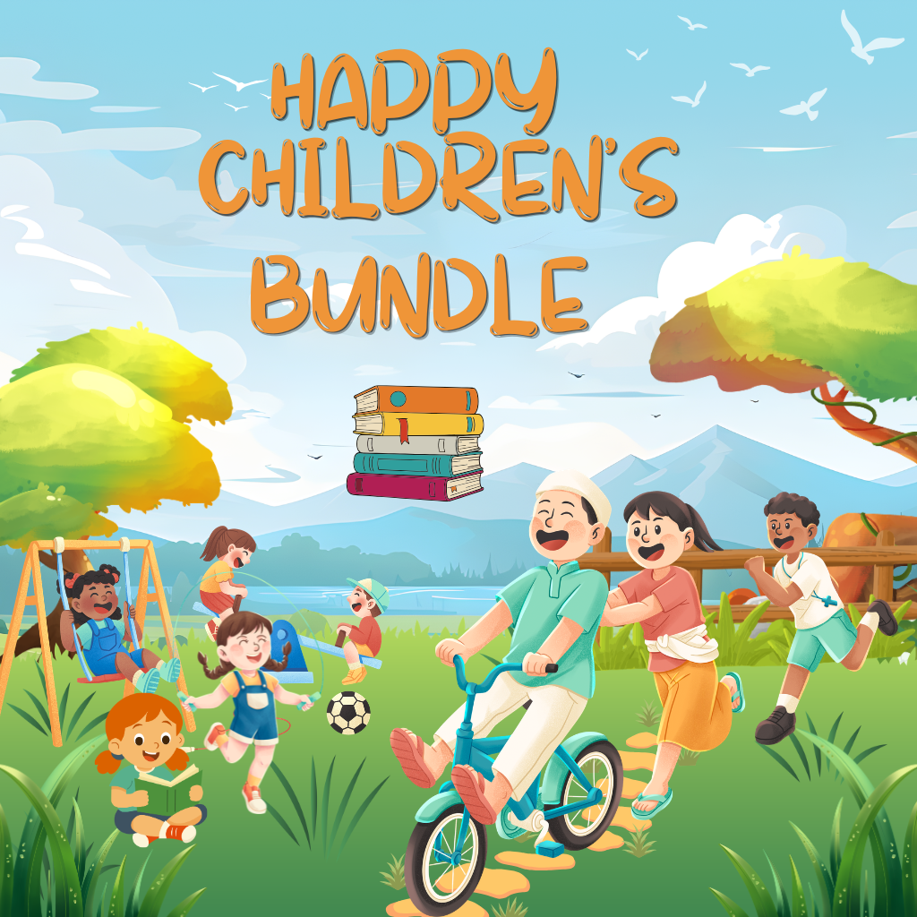 Kids educational bundle books ABC Urdu haroof maths counting worksheets