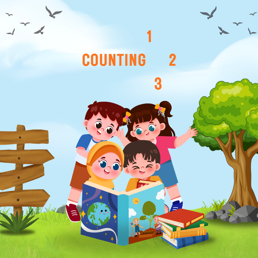 “123 counting worksheets for kids age 3 to 5 – number tracing and beginner counting practice”