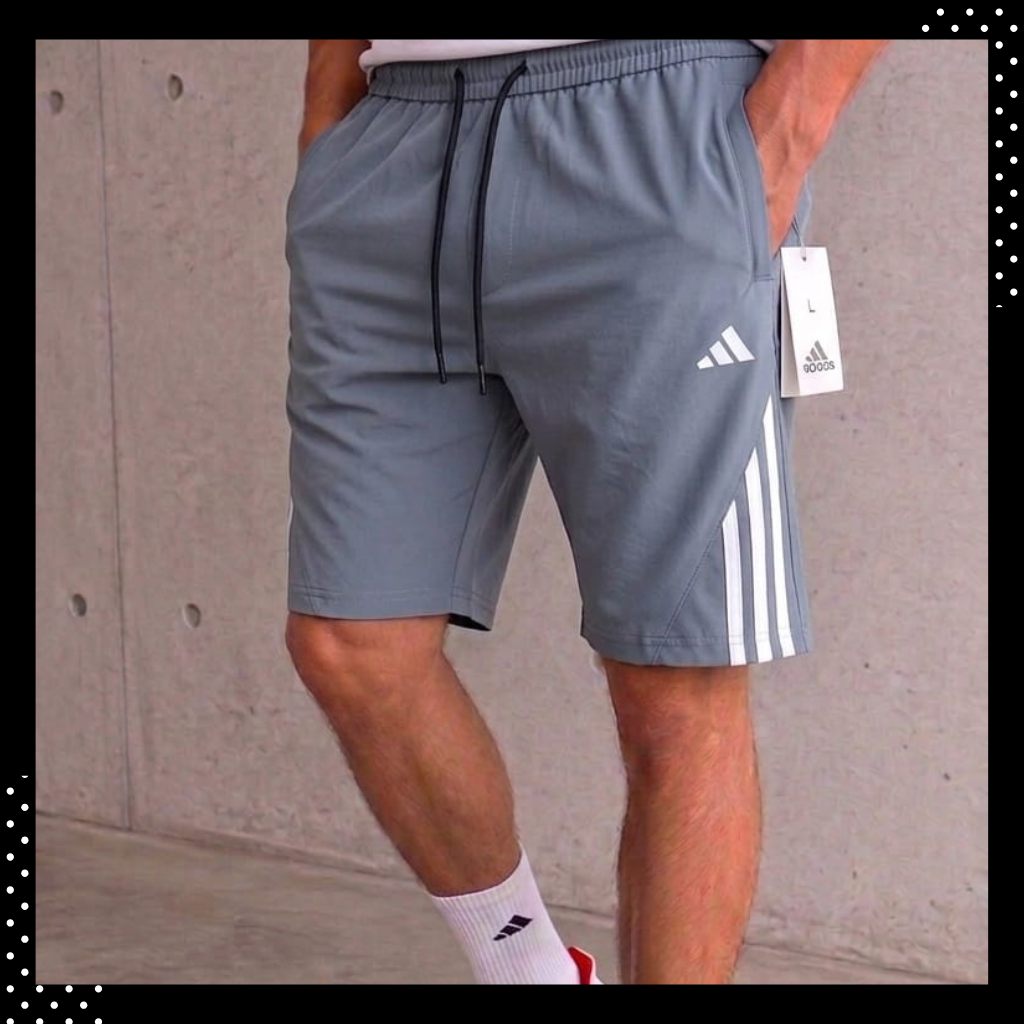 Men’s Premium Gray Summer Shorts – Lightweight & Comfortable Fit