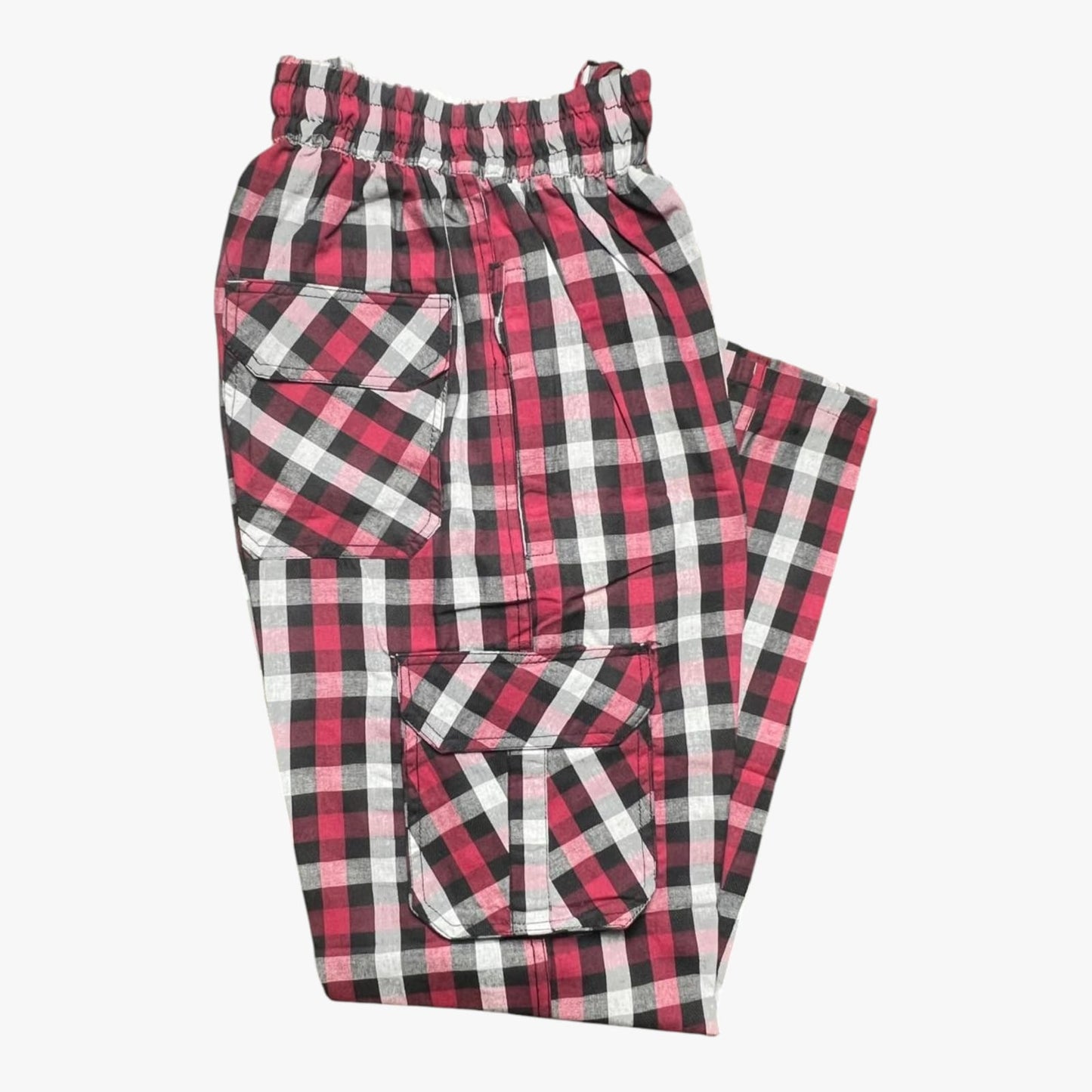 Men’s Black Cargo Trousers – Multi Pocket Streetwear Pants 2026