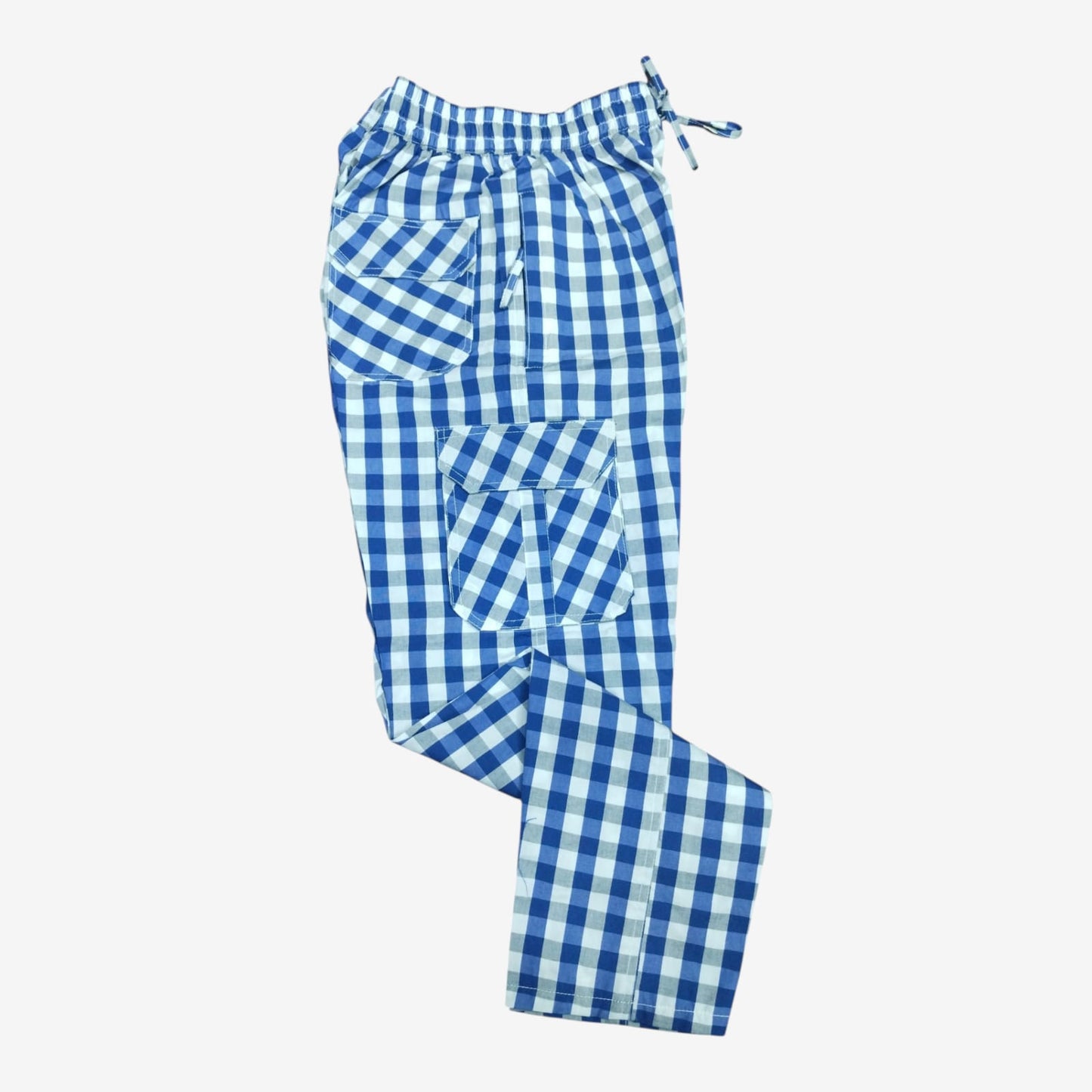 Men’s blue Cargo Trousers – Multi Pocket Streetwear Pants 2026
