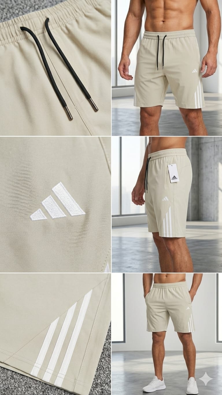 Men’s Gym Performance Shorts – Lightweight Summer Activewear