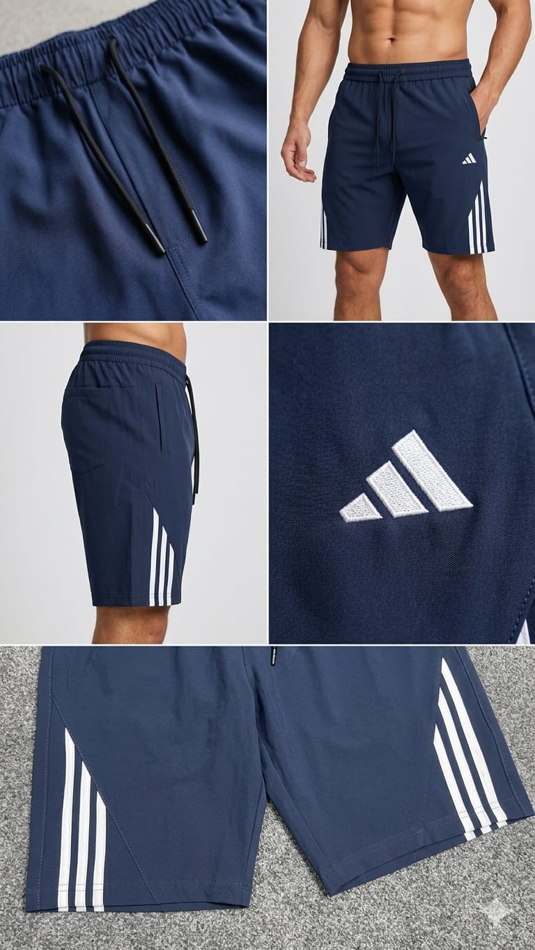 Men’s Gym Performance Shorts – Lightweight Summer Activewear