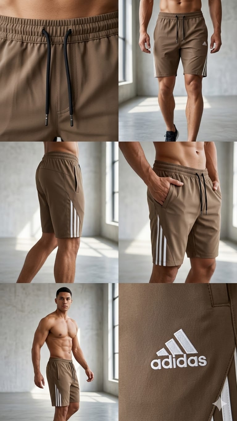 Men’s Gym Performance Shorts – Lightweight Summer Activewear