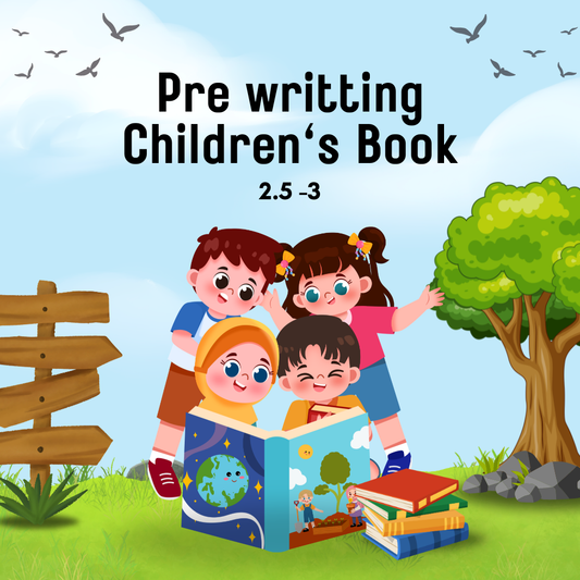 Kids Tracing & Pre-Writing Worksheets (Ages 2.5–3)