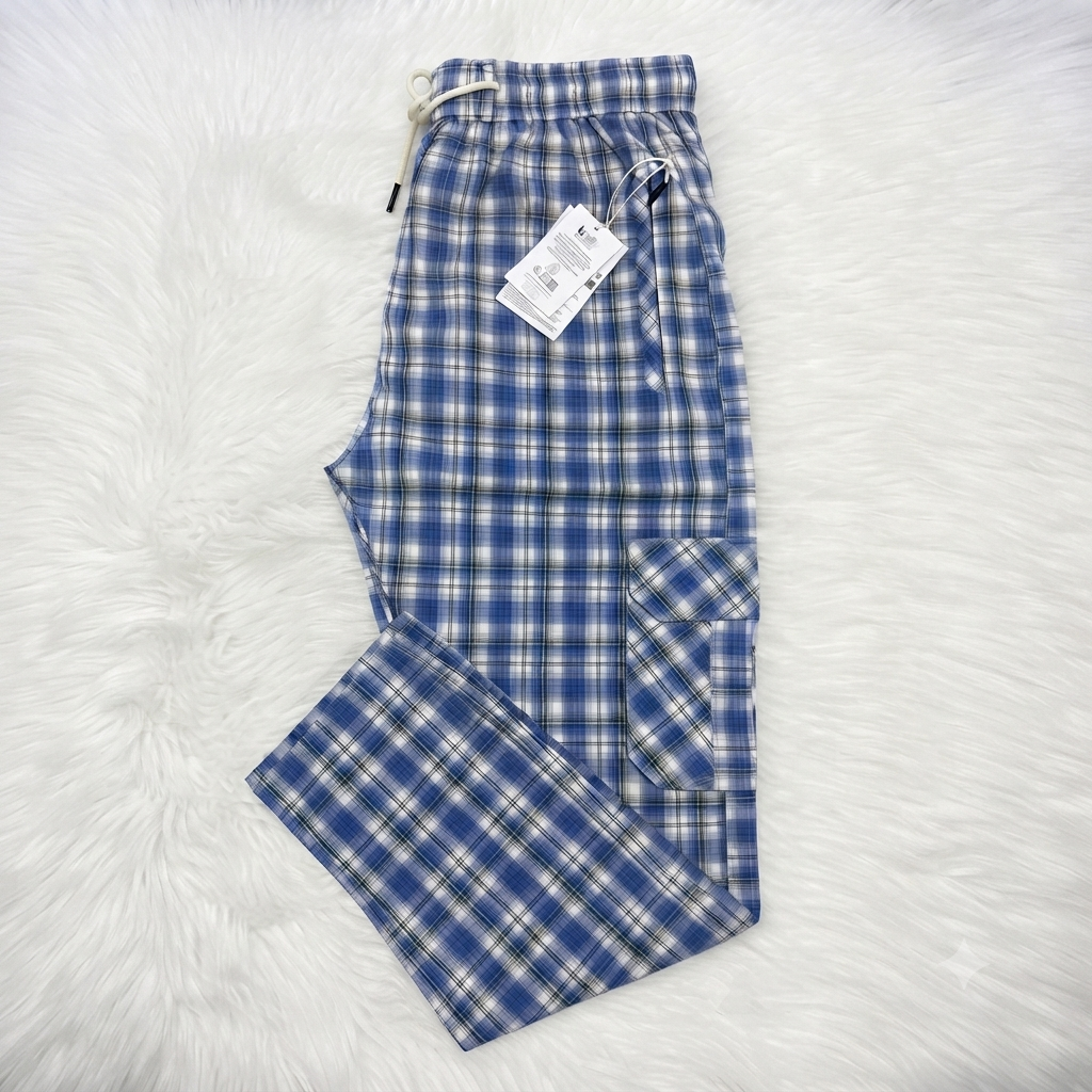 Jashn-e-Azadi Sale — Pack of 2 Men's Premium Check Cargo Trousers | Mix and Match | COD